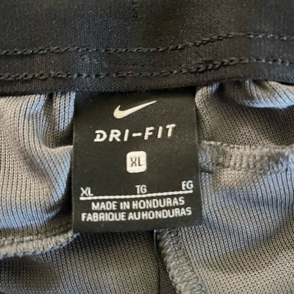 NIKE DRI-FIT Mens Standard Fit Athletic Shorts Black Size XL